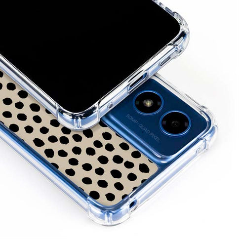 Cheetah Spots Moto G 5G (2024) Clear Case